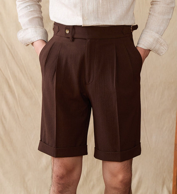 Rías | Seersucker Shorts