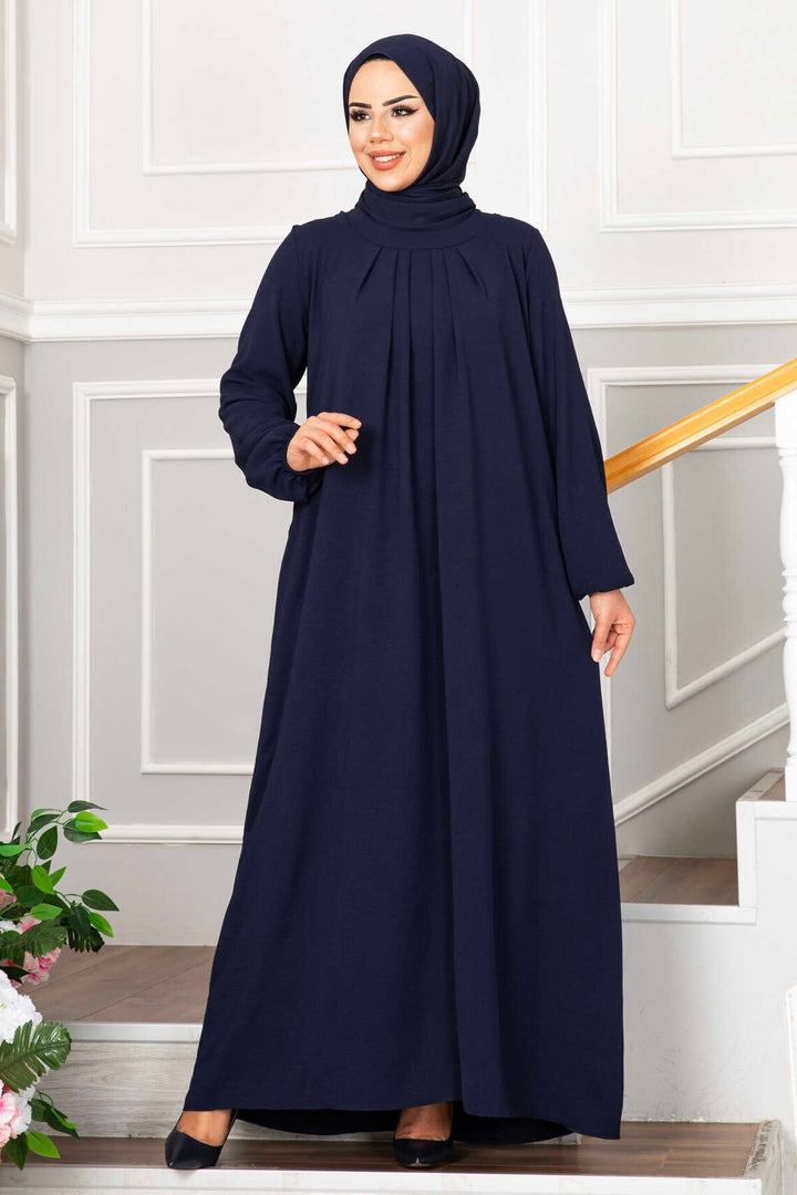 Fatima | Nüchternes Abaya + Kostenloser Hidschab