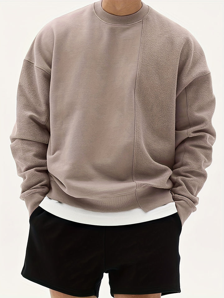 Brody | Texturwechsel-Crewneck