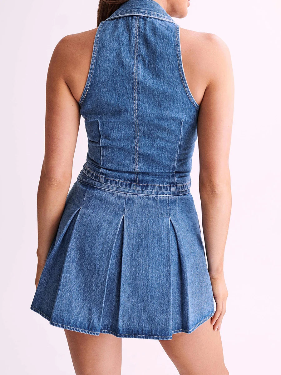 Lola™ | Trendige Denim-Top