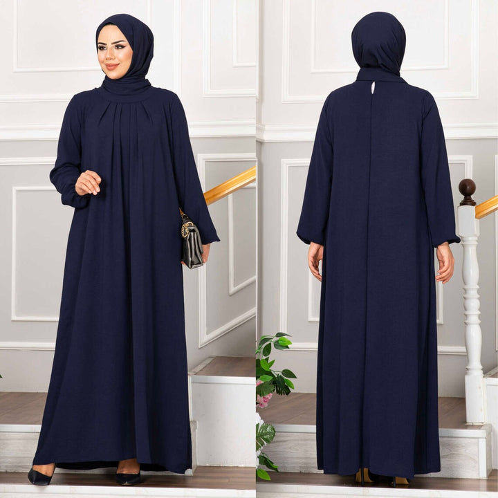 Fatima | Nüchternes Abaya + Kostenloser Hidschab