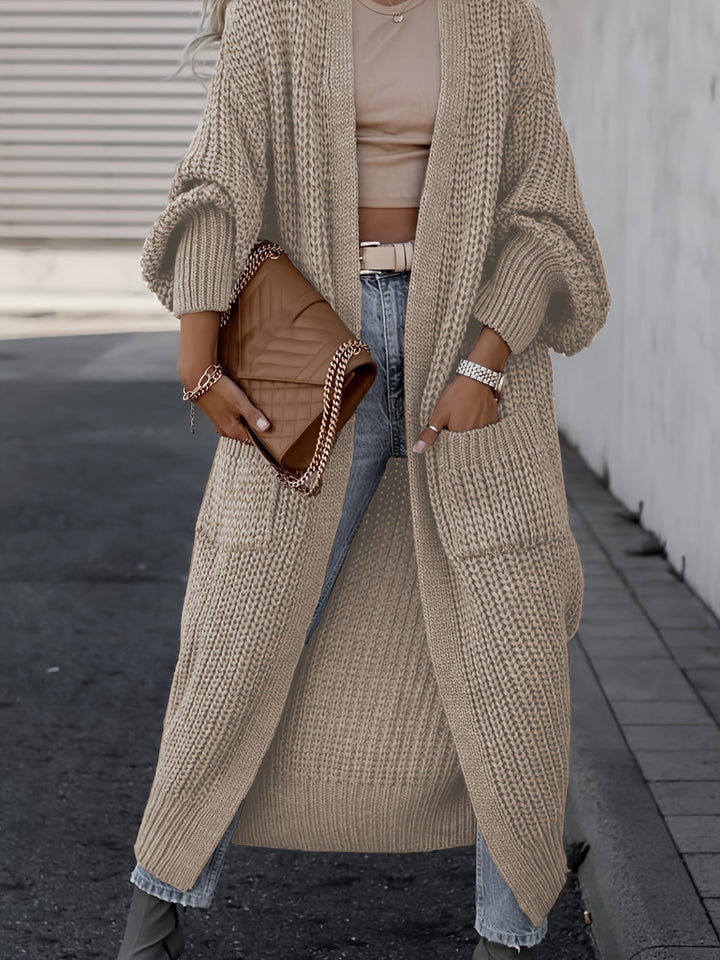 Claudia | Stilvoller Strick-Cardigan mit Taschen