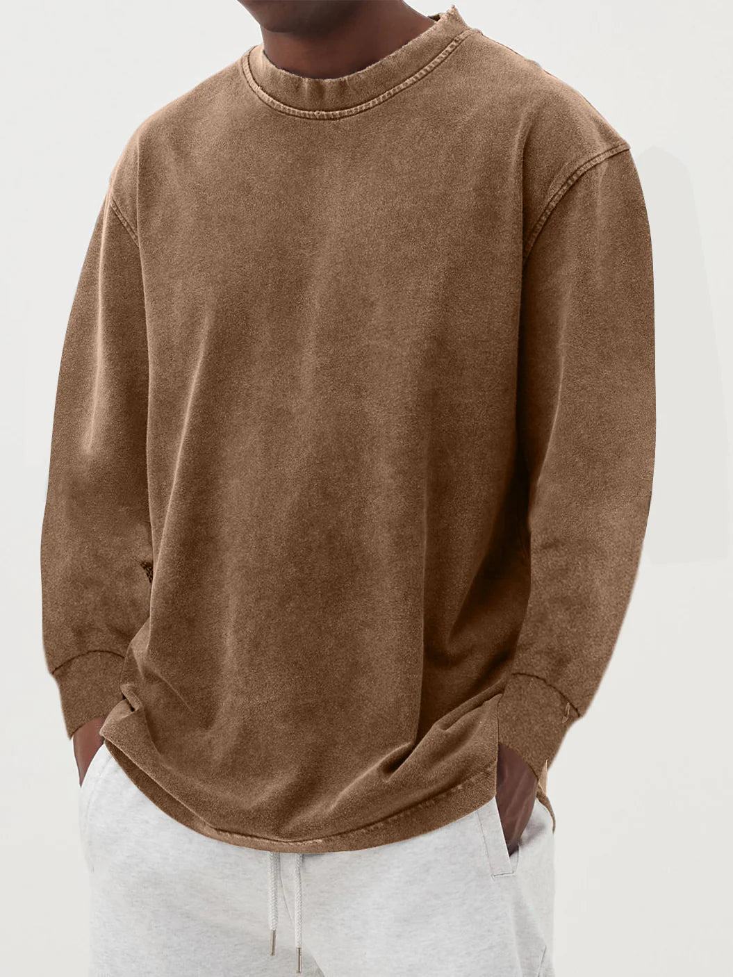 Derek | Modernes Langarmshirt