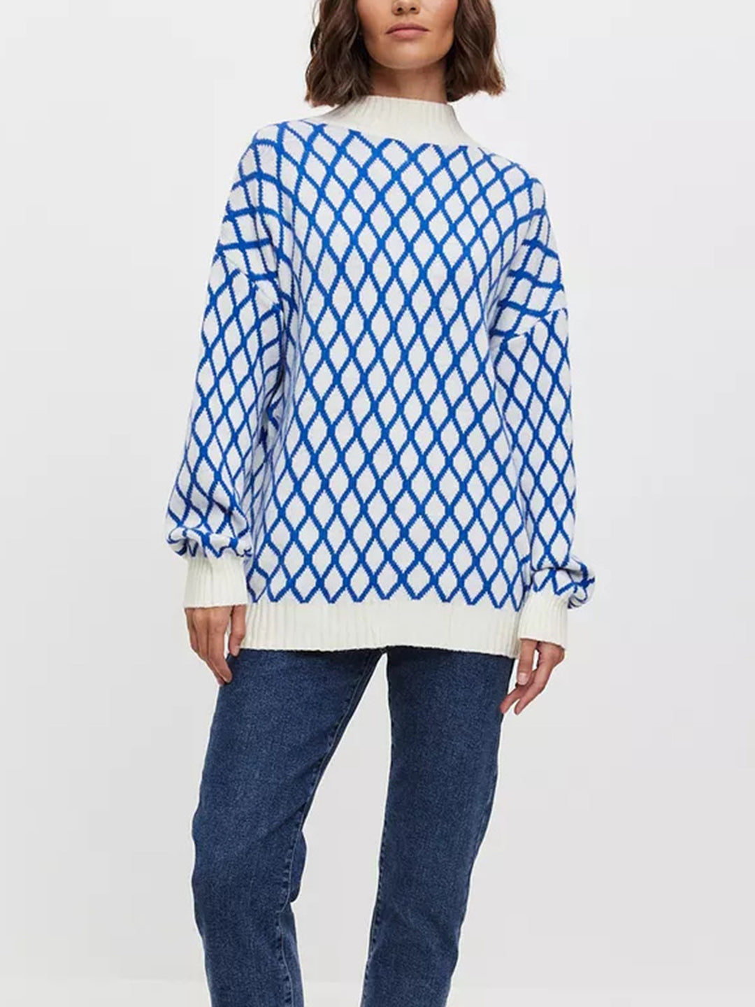 Clara | Harlekin Muster Pullover