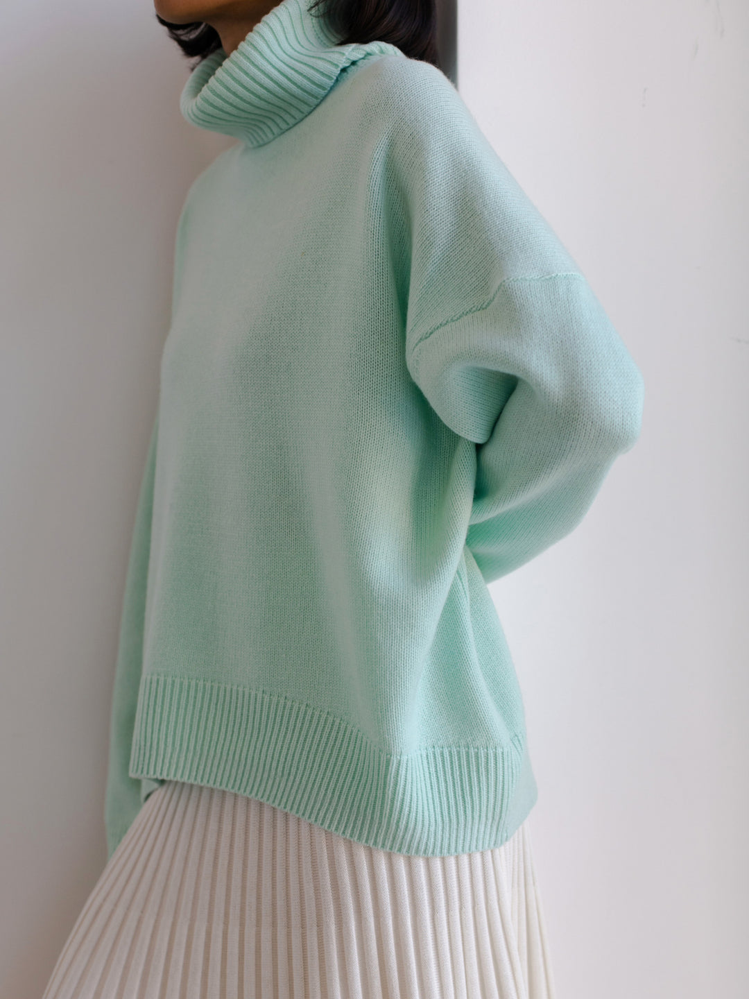 Heira | Pullover mit hohem Rollkragen