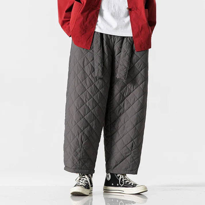 Felix | Gesteppte Puffer-Sweatpants