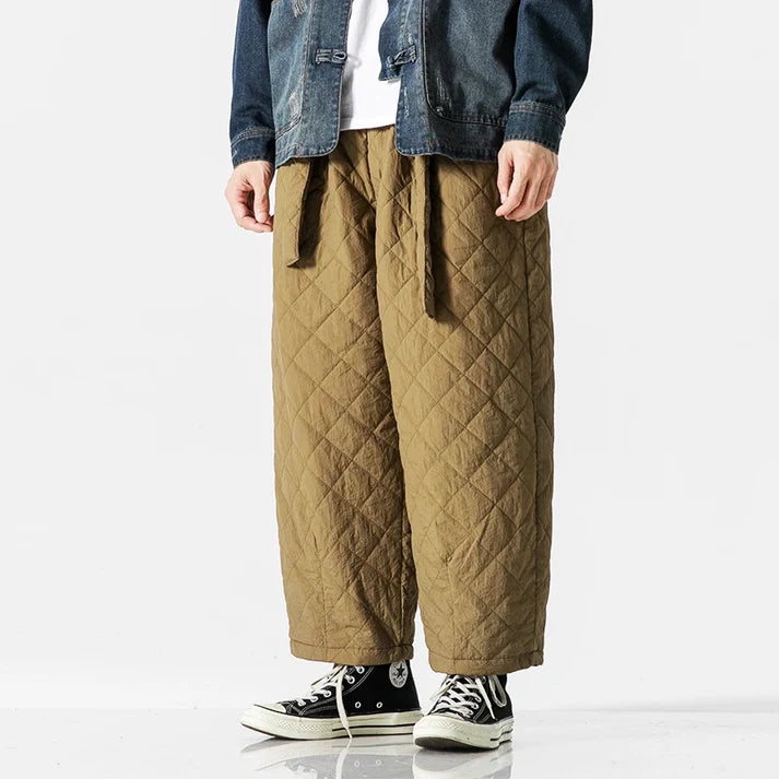 Felix | Gesteppte Puffer-Sweatpants