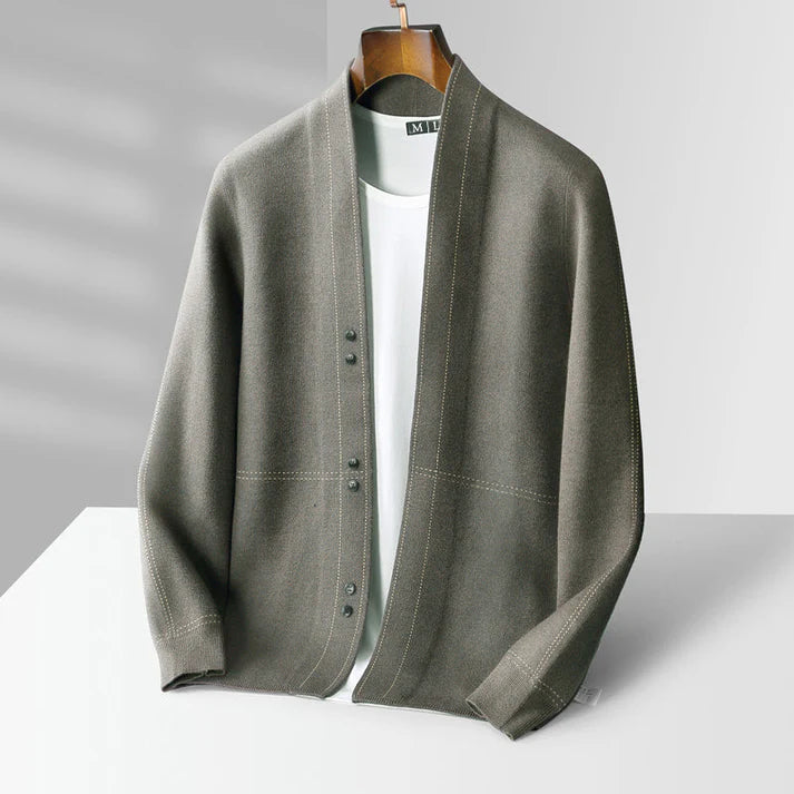 Robert | Russo Wolle Weaver Strickjacke