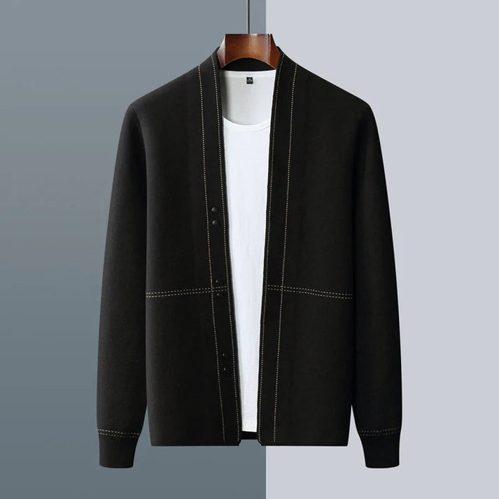 Robert | Russo Wolle Weaver Strickjacke