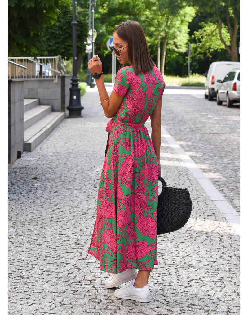 GRACE | V-AUSSCHNITT SOMMERKLEID