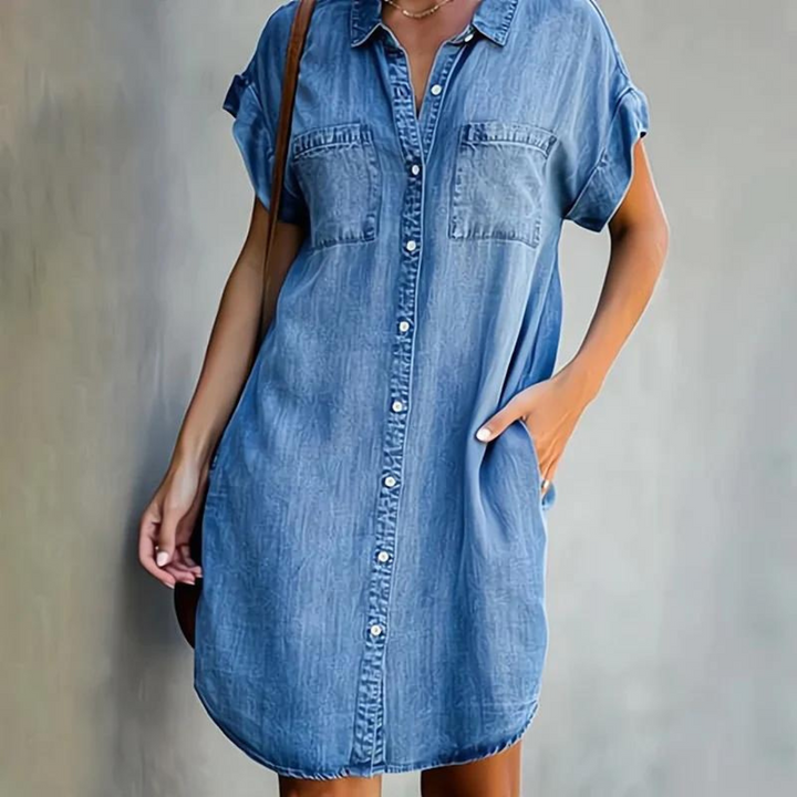 FELICITA - DENIM-KLEID