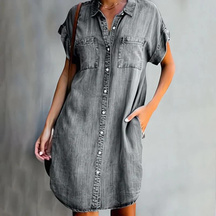 FELICITA - DENIM-KLEID