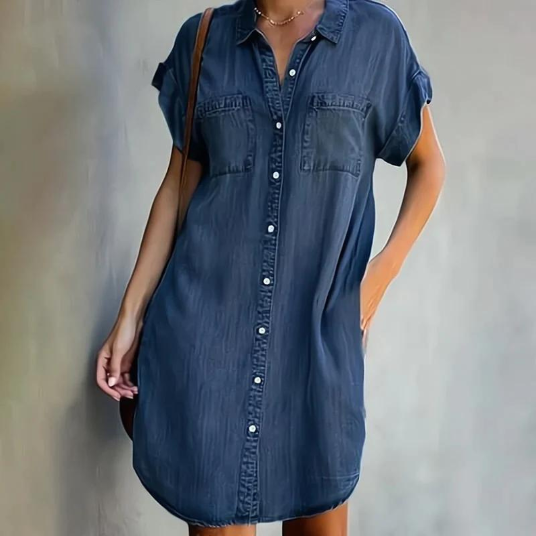 FELICITA - DENIM-KLEID