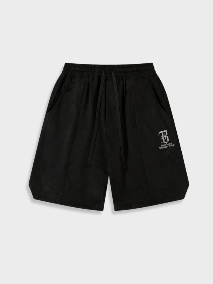 Vintage Wildleder Streetwear Shorts