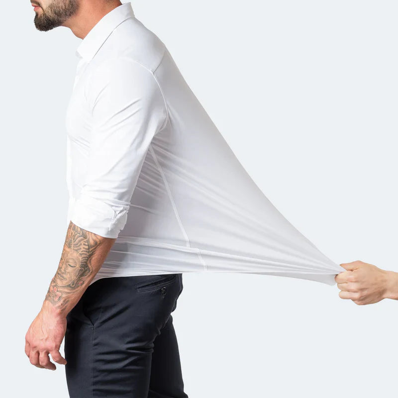 Adam | bügelfreies Anti-Knitter-Shirt aus Stretchmaterial