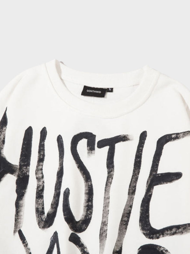 Hustle World Pullover